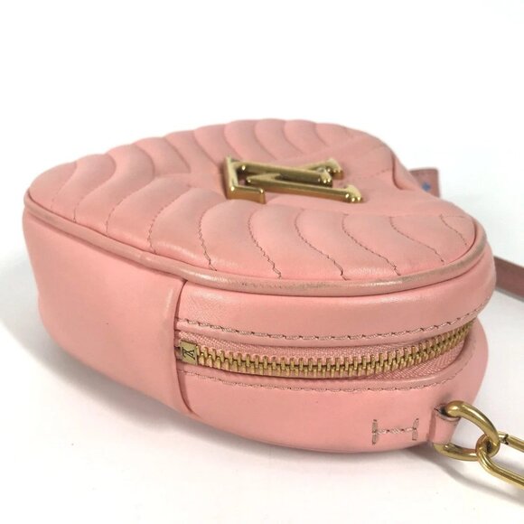 LOUIS VUITTON M53769 New Wave Heart LV logo 2WAY Clutch Pochette Shoulder Bag - Picture 7 of 15